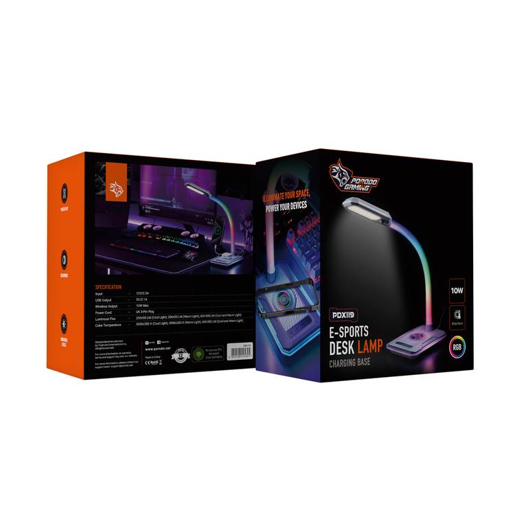 Porodo Gaming E-Sports Desk Lamp PDX119
