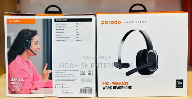Porodo ENC - Wireless Work Headphone