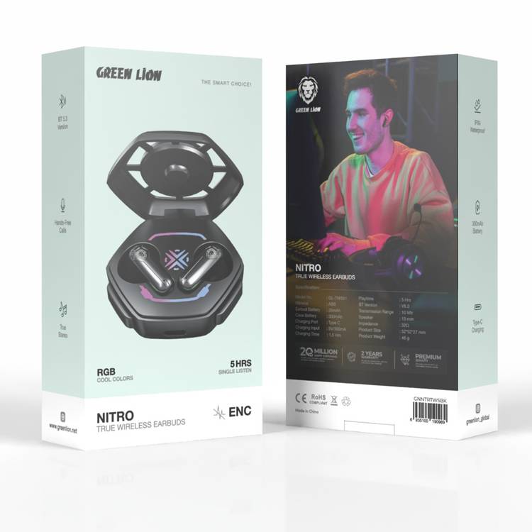 Green Lion Sunstone Headphone 36H BLACK