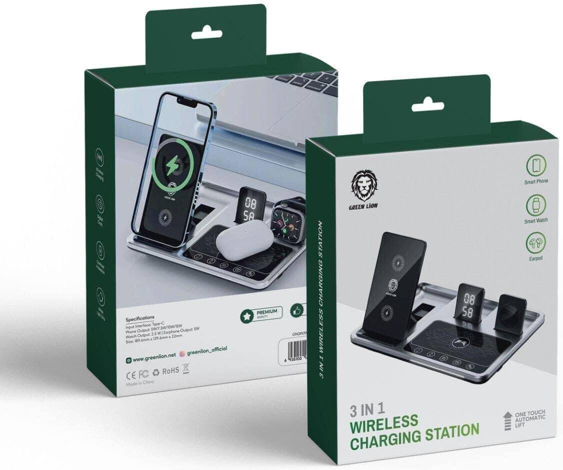 Green Lion 4 IN 1 Fast Charging Fast Charge & Sync 1.2m