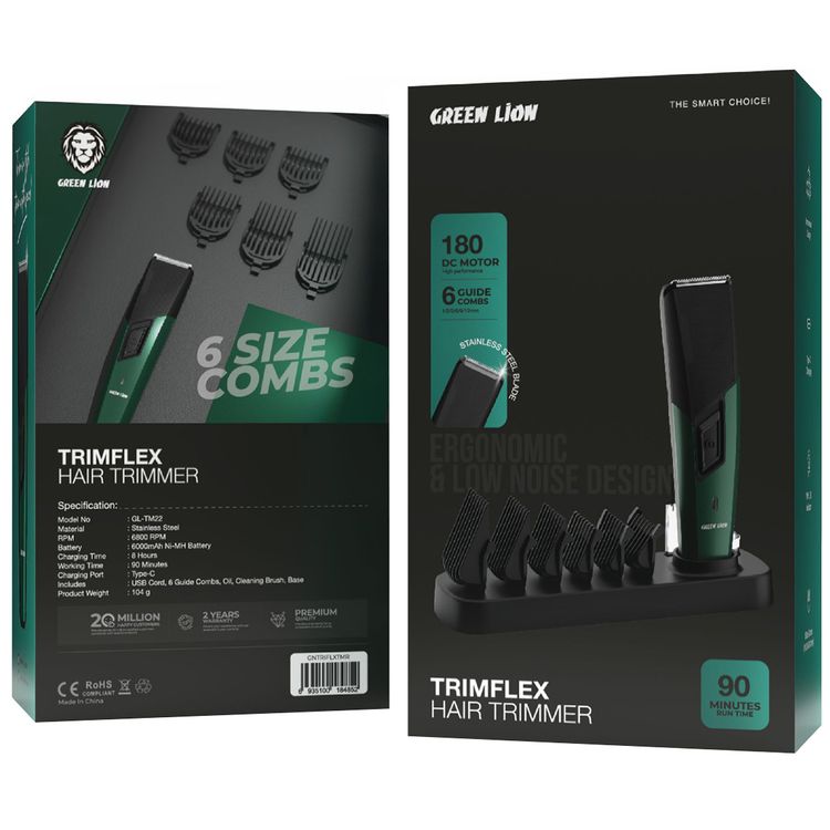 Green Lion TrimFlex Hair Trimmer 45 Min