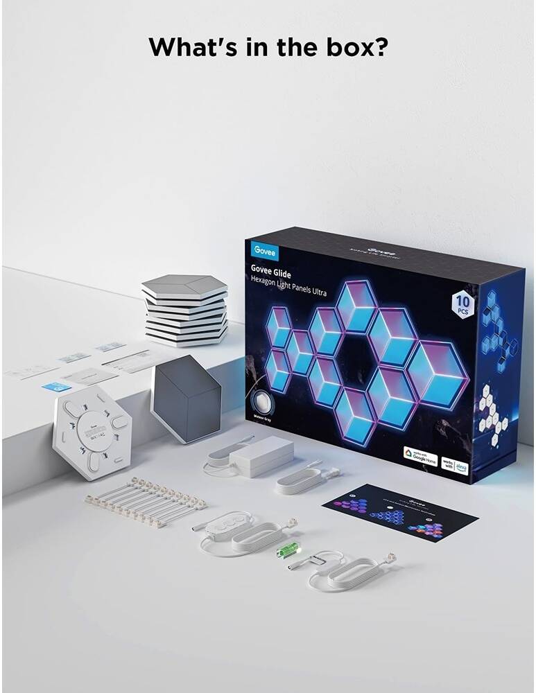 Govee Glide Hexagon Light Panels Ultra 7pcs