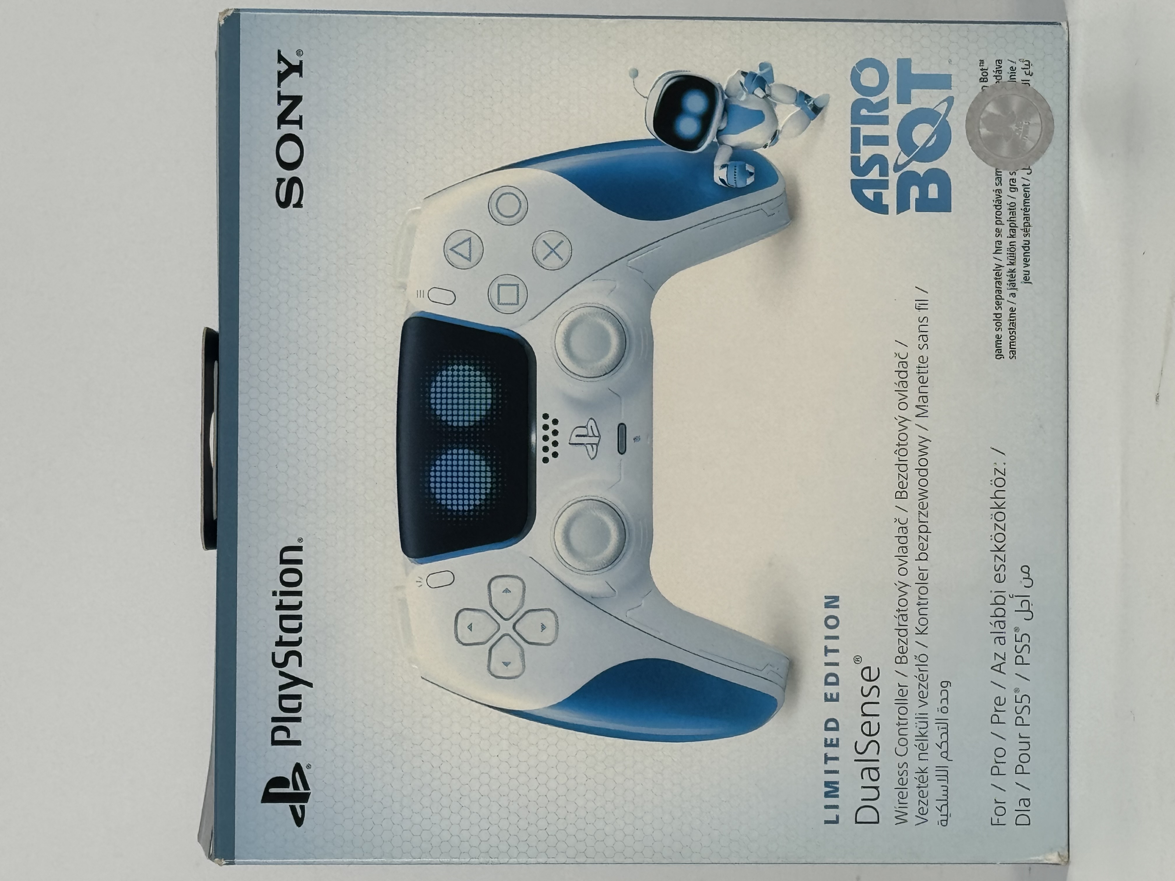 PlayStation Limited Edition DualSense Wireless Controller PS5 WHITE