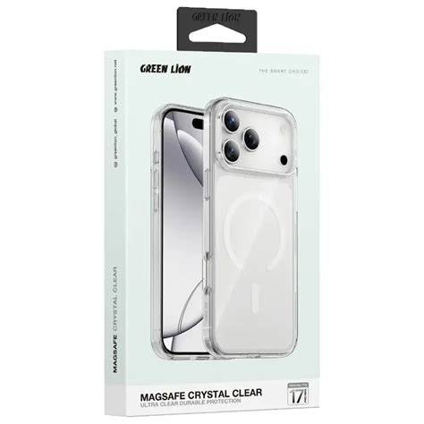 Green Lion MagSafe Crystal Clear 14 Pro