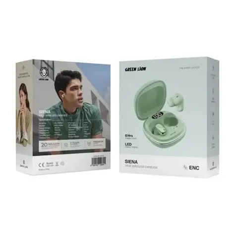 Green Lion Siena True Wireless Earbuds ENC