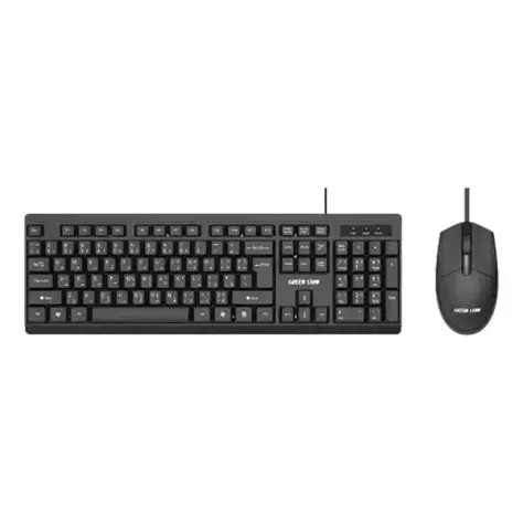 Green Lion GKM-100 Wired Keyboard & Mouse
