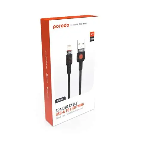 Porodo Cbl002 Usb-A to Lightning 1.2M