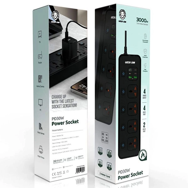 Green Lion Power Socket 3000W