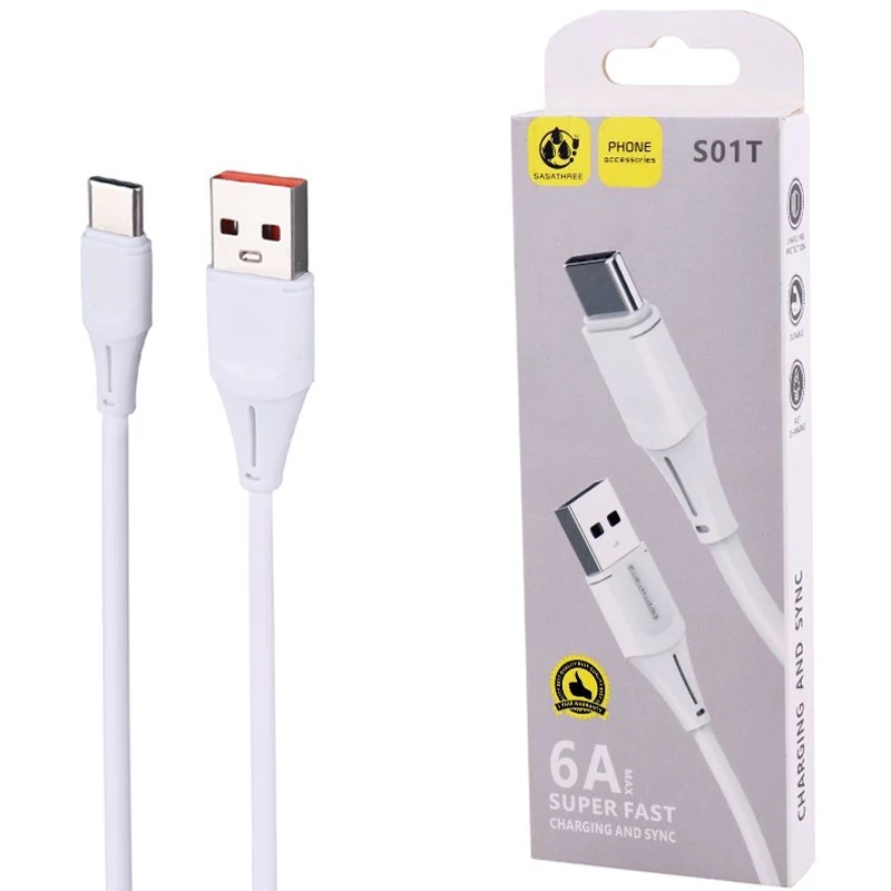 PHONE CABLE USB-C S01T 6A MAX