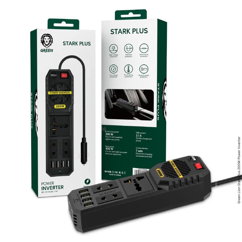 Green Lion Stark Plus Power Inverter 200w