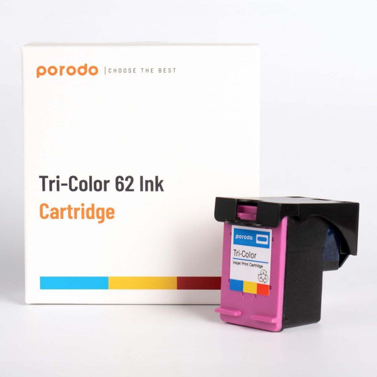 Porodo Tri-Color 62 Ink Cartridge