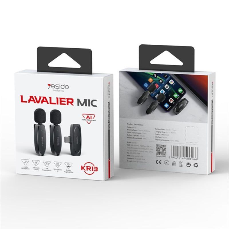 YESIDO LAVALIER MIC KR14