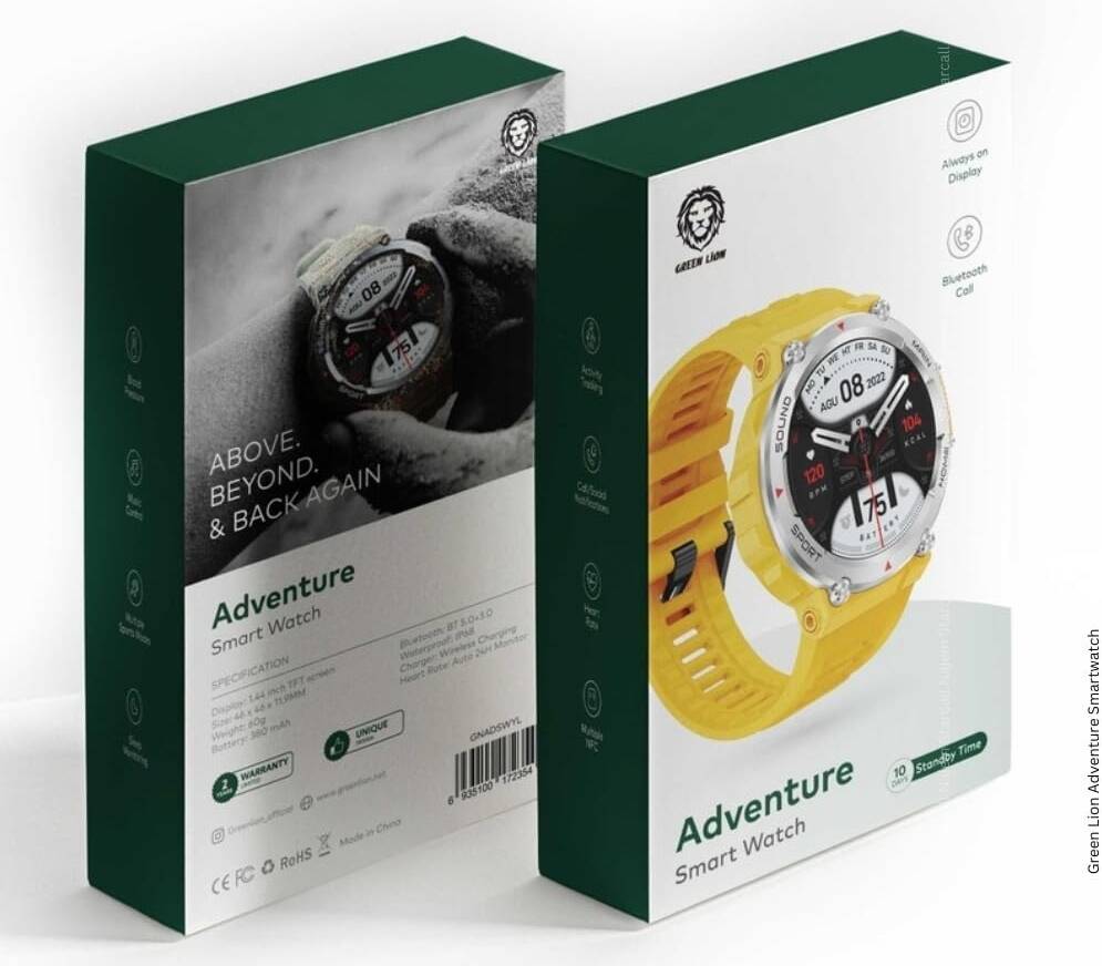Green Lion Adventure Smart Watch