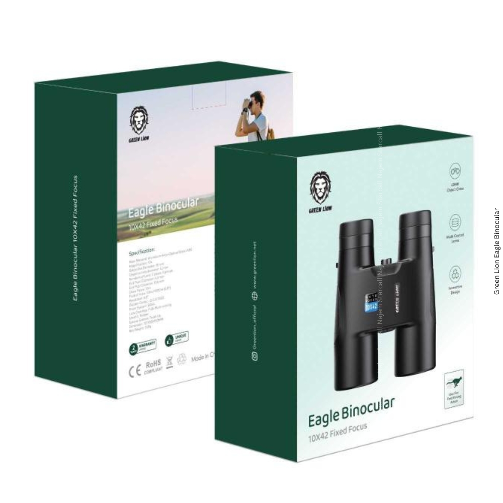 Green Lion Eagle Binocular 10x42 fixed Focus