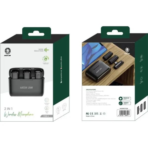 Green Lion Wireless Microphone Lightning