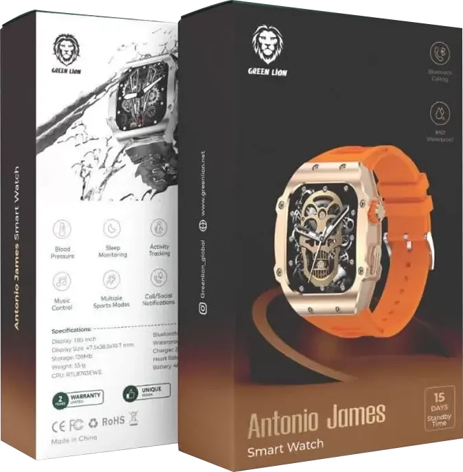 Green Lion Antonio James Smart Watch