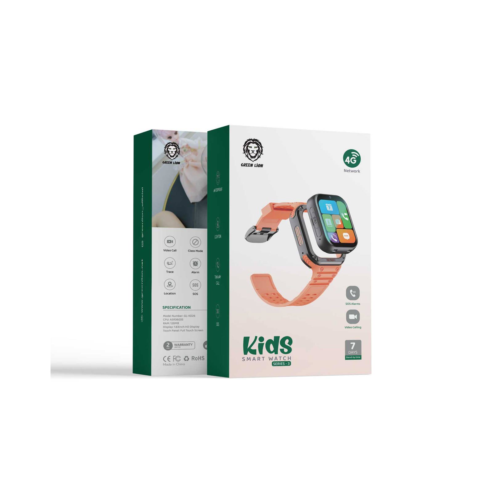 Green Lion Kids Smart Watch Series 3