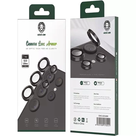 Green Lion Camera Lens Armor S23 Ultra