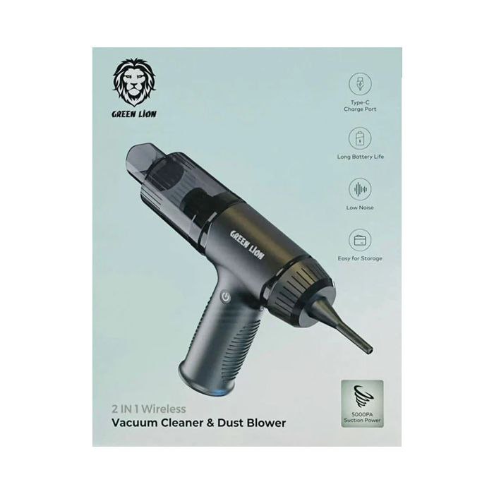 Green Lion 2 in 1 Wireless Vacuum Cleaner & Dust Blower
