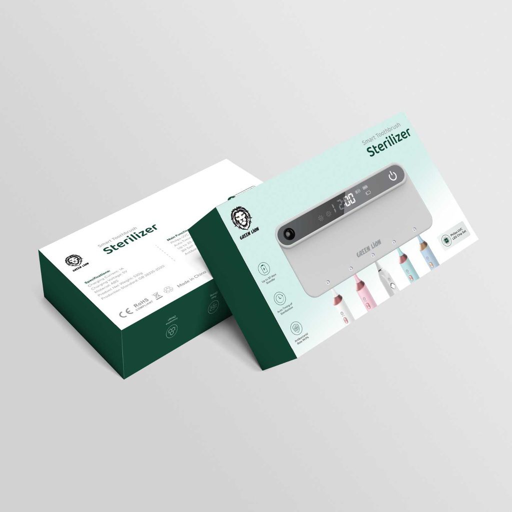 Green Lion Smart Toothbrush Sterilizer