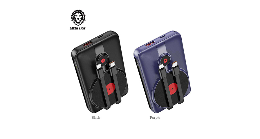 Green Lion 2 in 1 MagSafe Power Bank