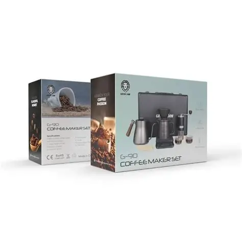 Green Lion G-90 Coffee Maker Set 850mL