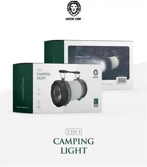 Green Lion 2 in 1 Camping Light