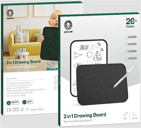 Green Lion 2 in 1 Drawing Board