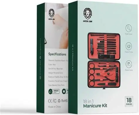 Green Lion 18 in 1 Manicure Kit