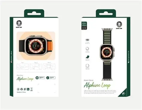 Green Lion Watch Band Trial Loop Apple Watch