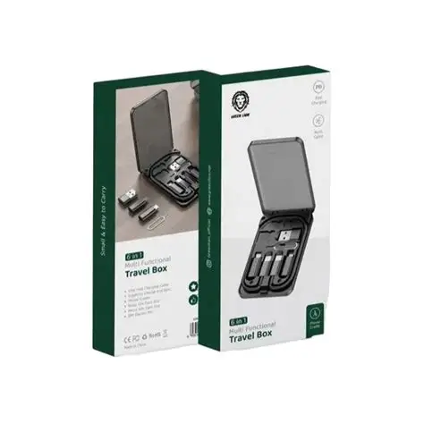 Green Lion 6 in 1 Multi Functional Travel Box