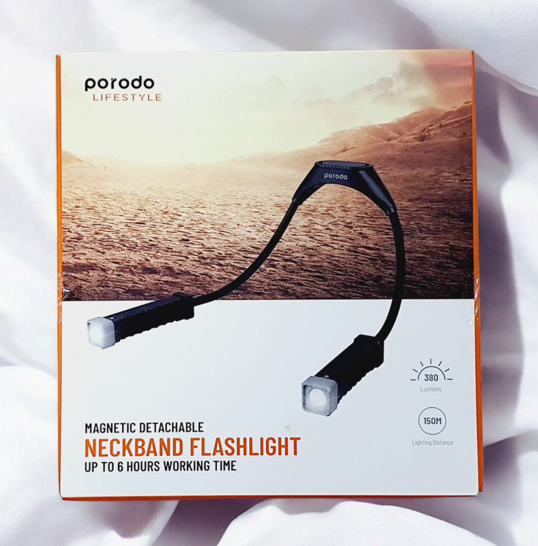 Porodo Lifestyle Magnetic Detachable Neckband Flashlight