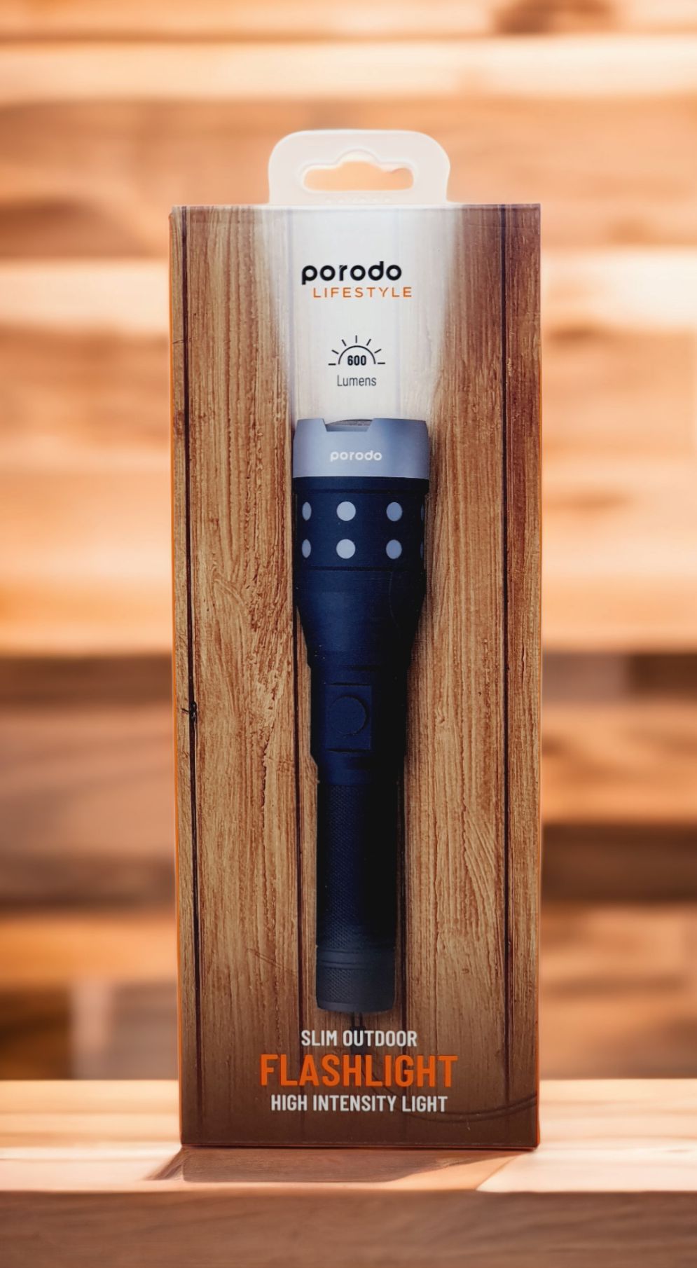 Porodo Lifestyle Slim Outdoor Flashlight 600 Lumens