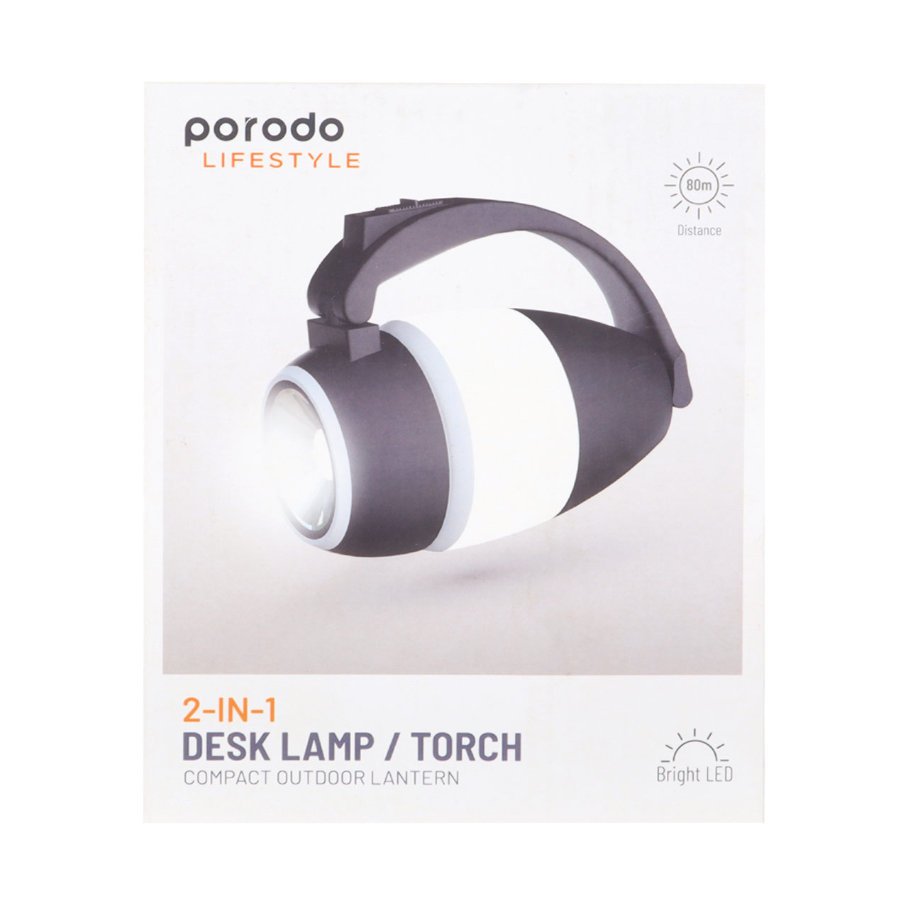 Porodo Lifestyle 2-IN-1 Desk Lamp / Torch