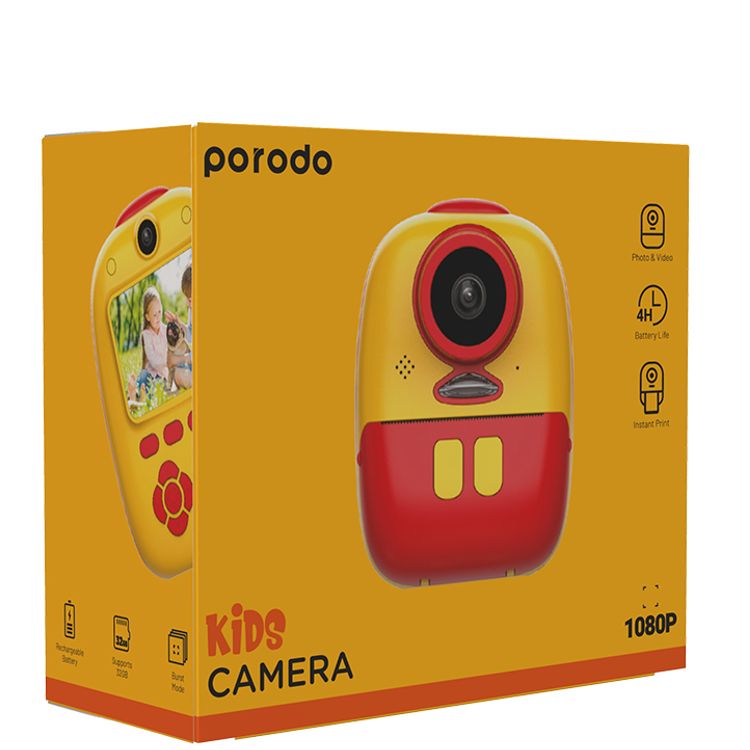 Porodo Kids Camera 1080P