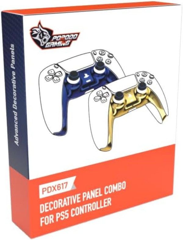 Porodo Decorative Panel Combo For PS5 Controller PDX617