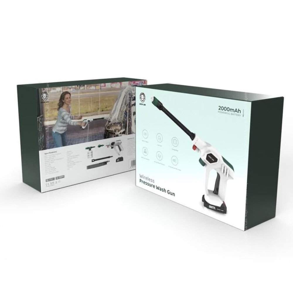 Green Lion Wireless Pressure Wash Gun