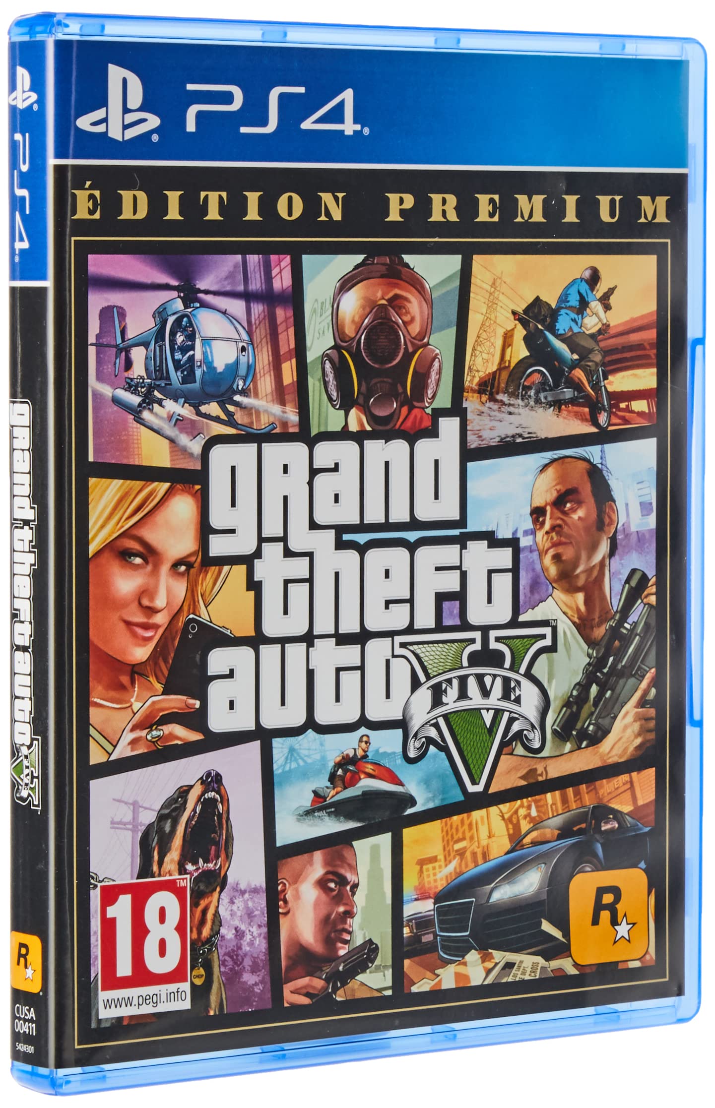 CD PS4 Grand Theft Auto V 