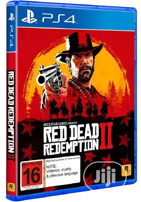 CD PS4 Red Dead Redemption 2 