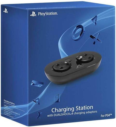 Charging Station With DUALSHOCK@4 Charging Adaptors