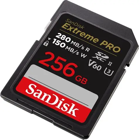 SANDISK 256GB SD 