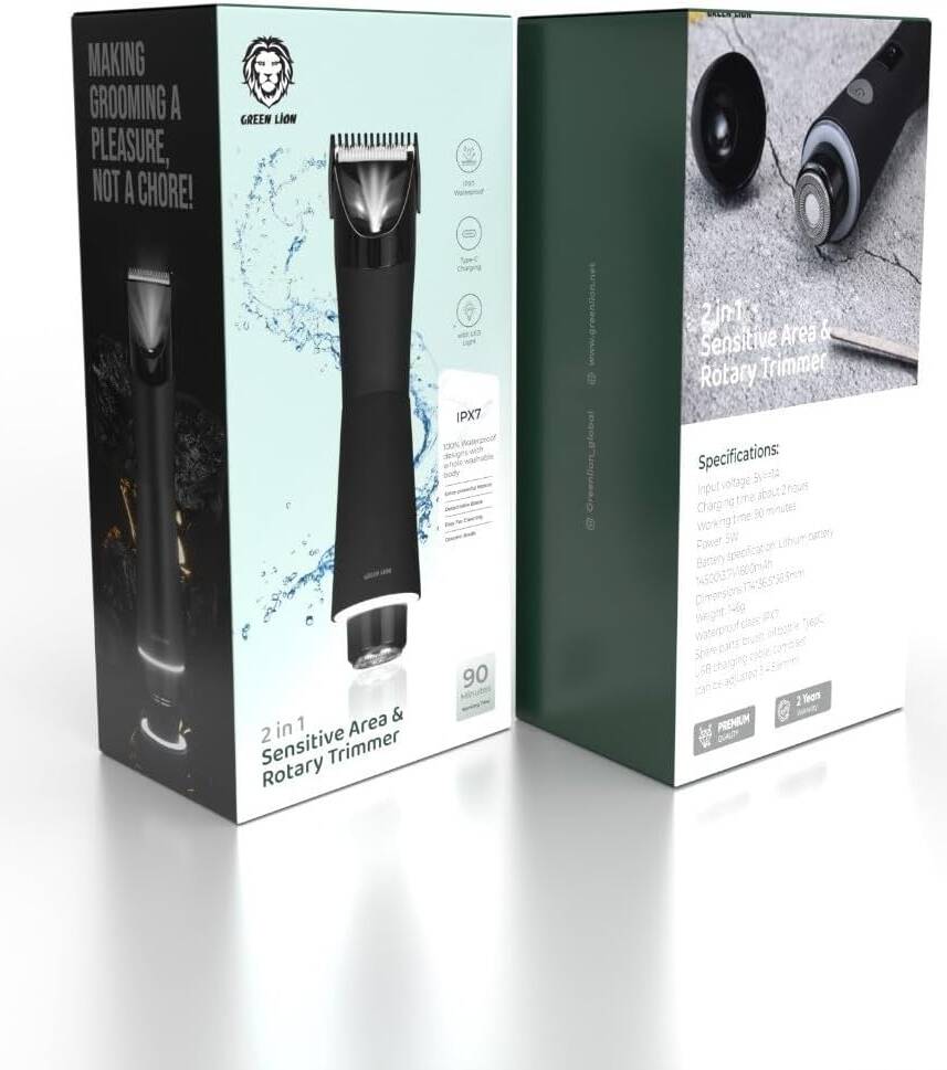 Green Lion 2 in 1 Sensitive Area & Rotary Trimmer