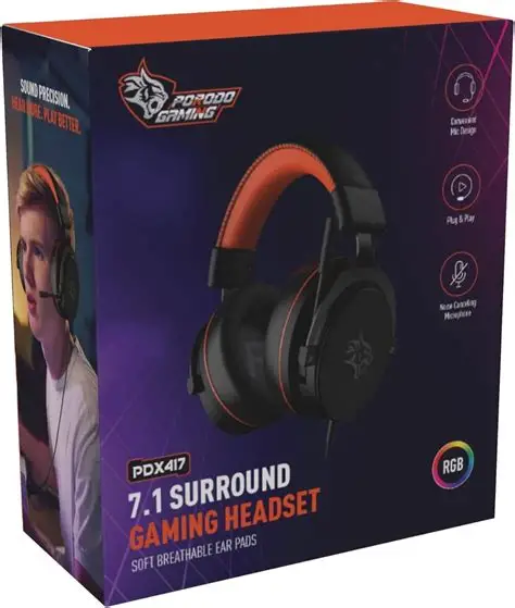 Porodo 7.1 Surround Gaming Headset PDX417