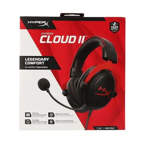 HEADSET HYPERX CLOUD 2 NEW Black