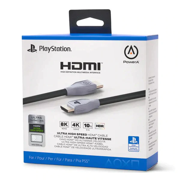 Playstation Ultra High Speed HDMI Cable