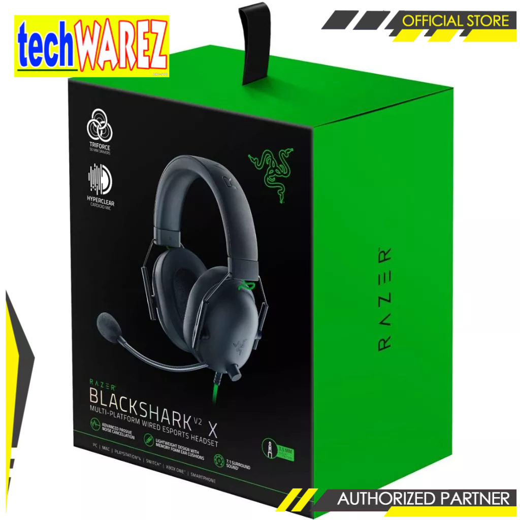 Razer Blackshark v2 X Wired Esport Headset
