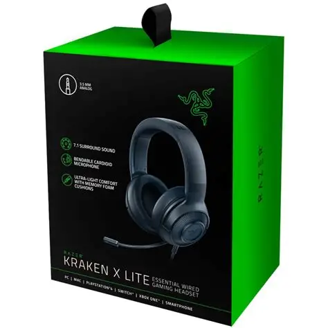 Razer Kraken X Lite Wired 3.5 MM Gaming Headset
