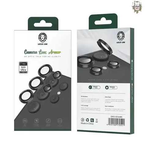 Green Lion camera lens shield S23/S23+