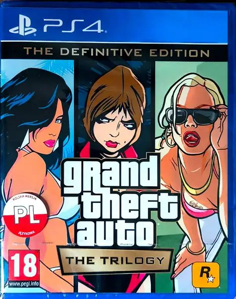 CD PS4 Grand Theft Auto THE TRILOGY