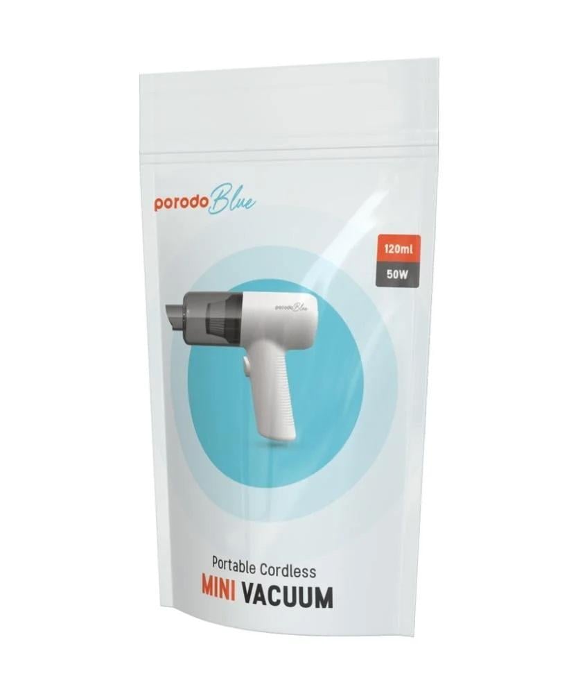 Porodo Blue Portable Cordless Mini Vacuum